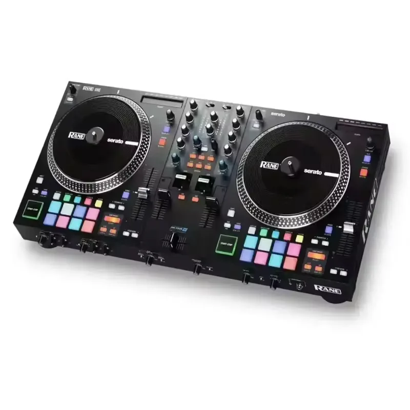 전동 턴테이블 스타일 데크 DJ 컨트롤러, 세일 바이 2 GET 1 무료 레인 원 2 채널 프로 7