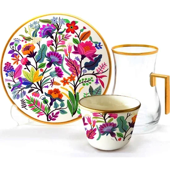 

Чайный набор Toygar Efe 6 + 6 экзотических