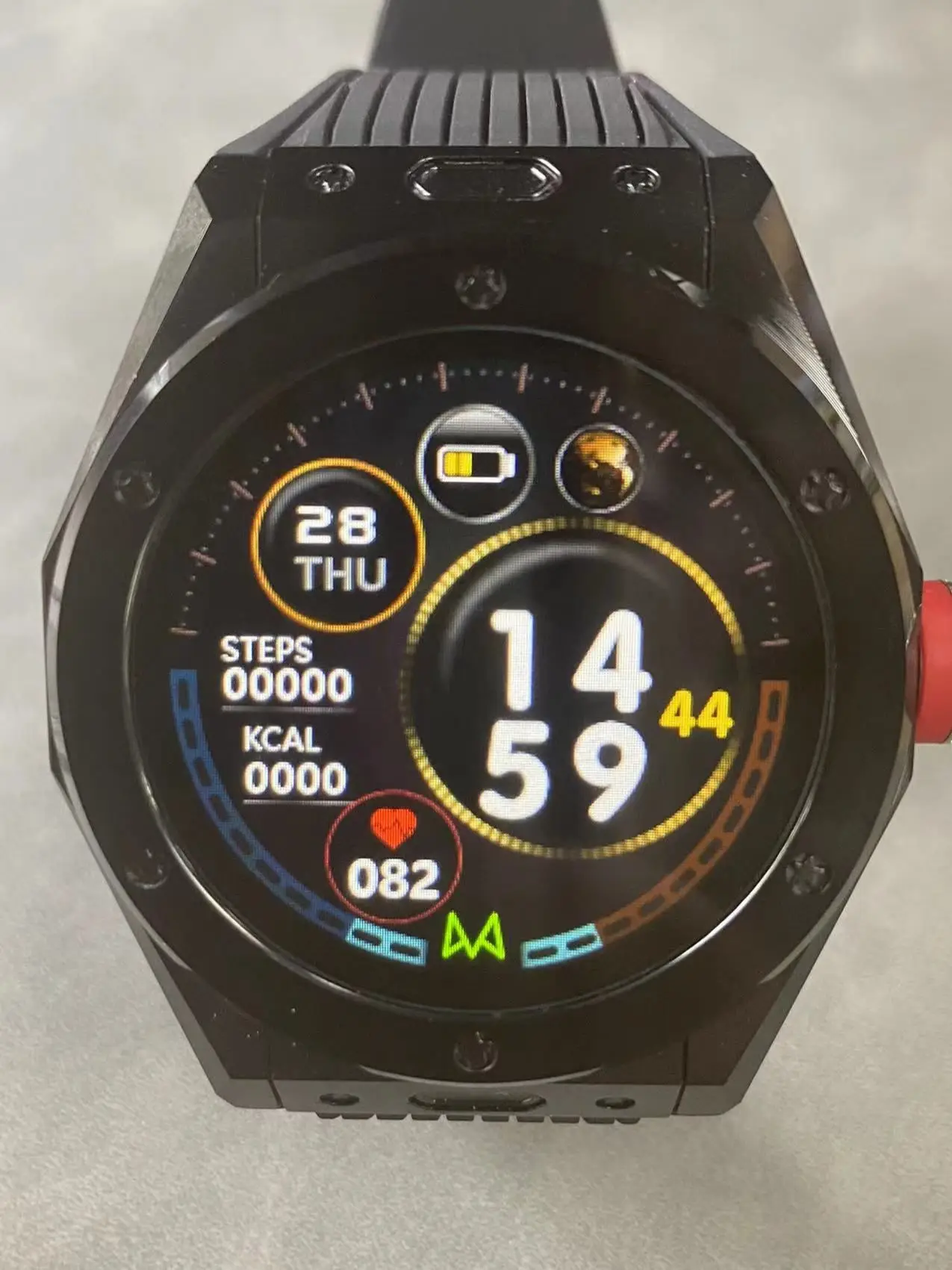 MV58 Smart Watch Alloy Case Sports Bluetooth Call Multidial Walking