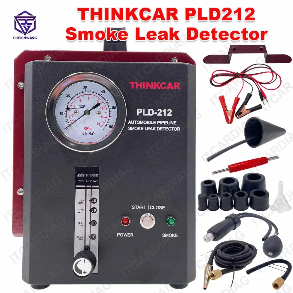 THINKCAR PLD212 Auto Pipeline Smoke Leak Detector Diagnostic Tool PLD 212 Turbo Model Professional Car Gas Leakage Locator