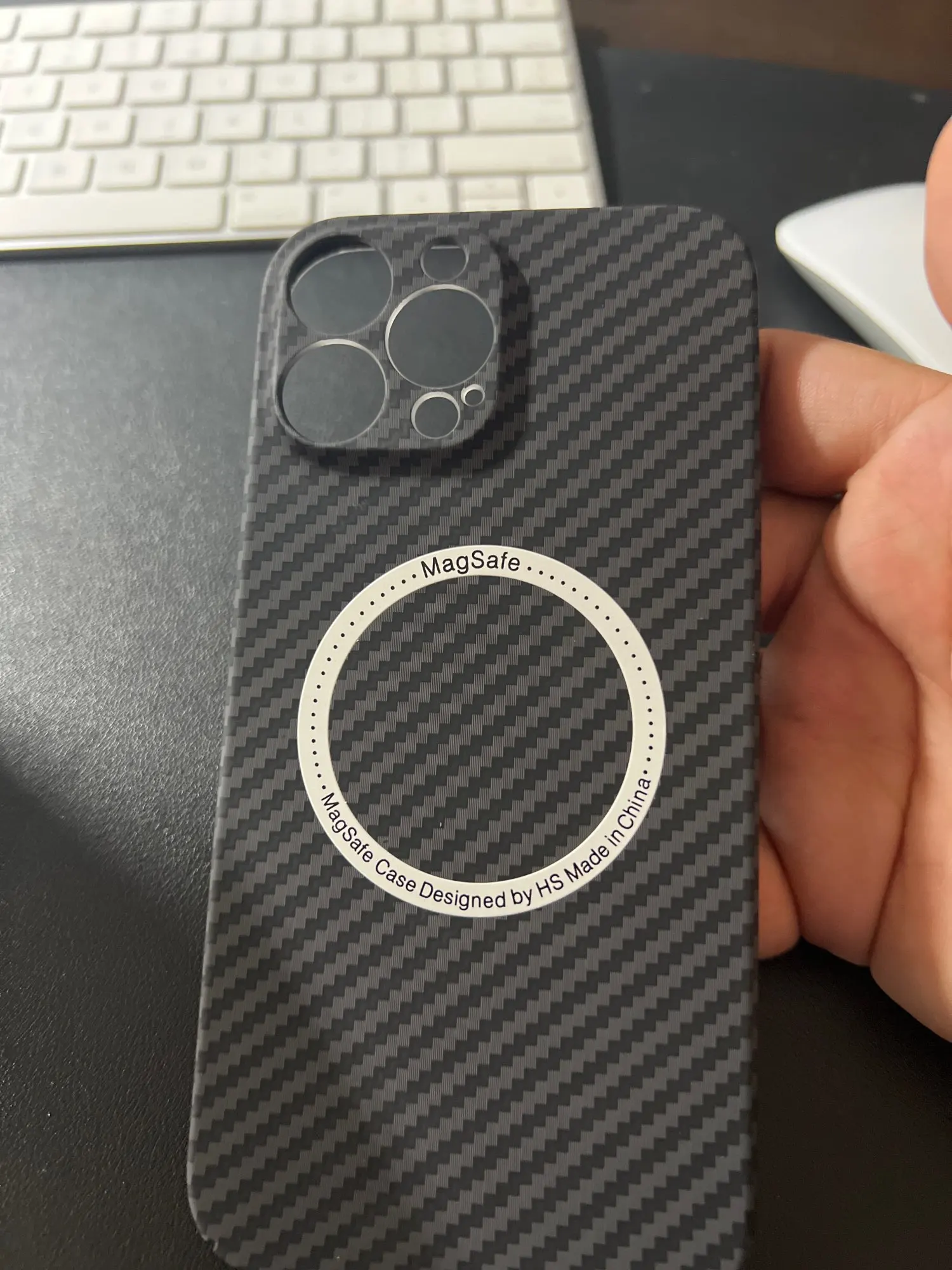 Carbon Fiber Phone Case For iPhone 14 Ceelic