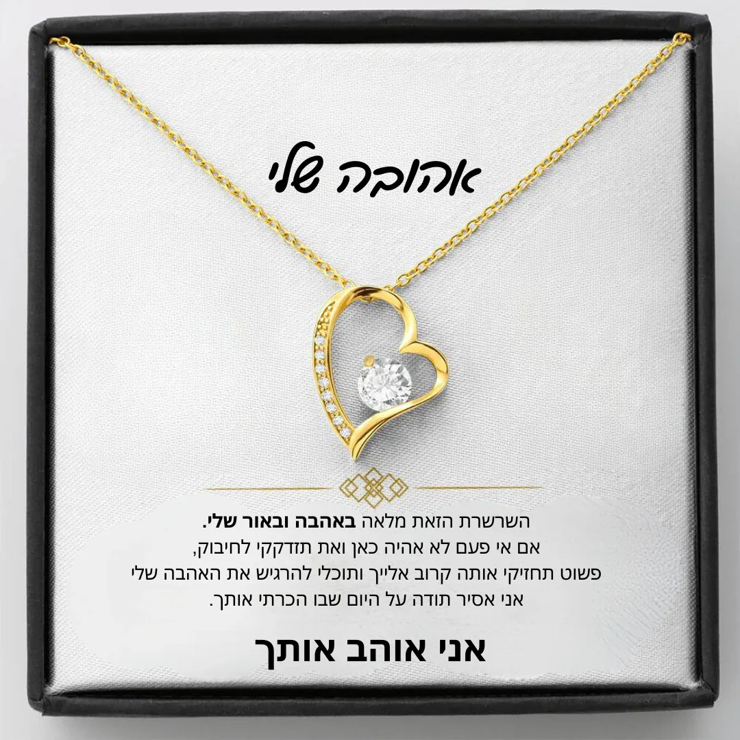 Heart Necklace Gift