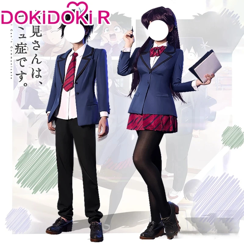 Komi Can't Communicate Komi Shoko Osana Najimi Cosplay Costume Outfits  Shirt Tie Short Wig Neck Women Anime Uniform Halloween - Cosplay Costumes -  AliExpress