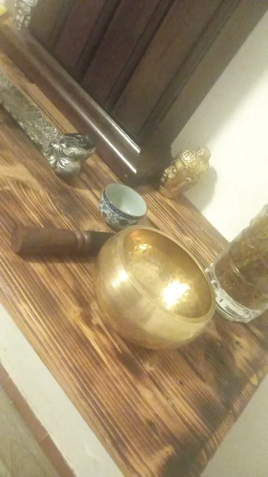 Nepal Hand-made Buddha Sound Bowl | Brass Meditation Singing Bowl photo review