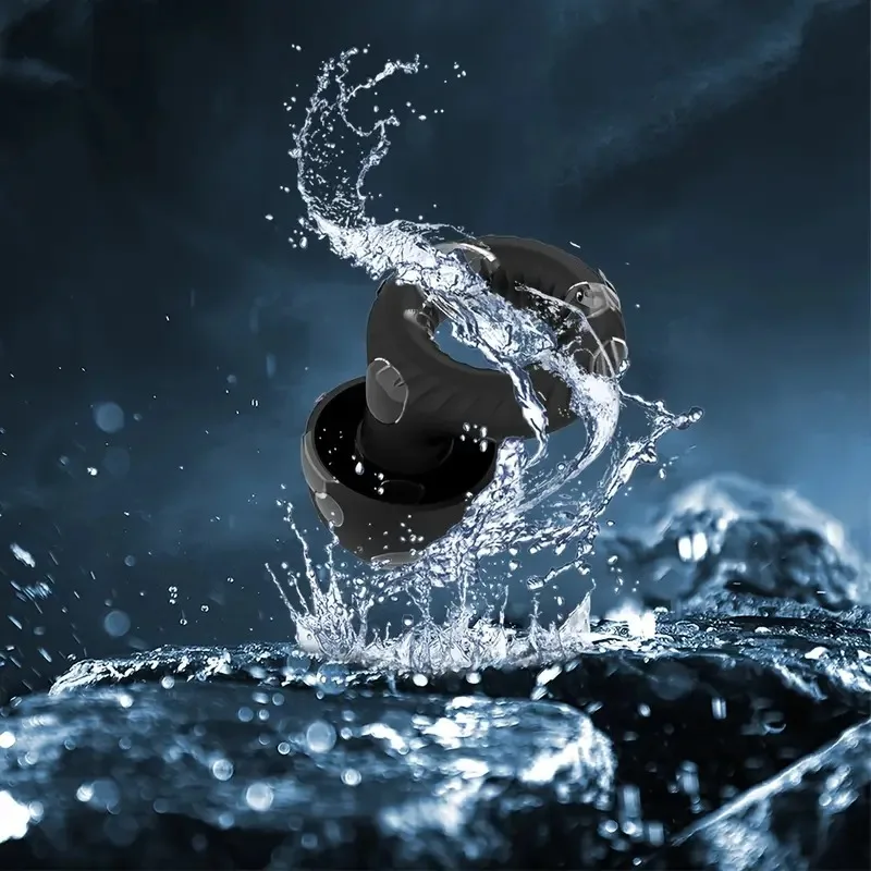 Silicone Noise Earplugs for Swimming Sleep Noise Cancel Reduction-Soundproof Reduce Disturbances -Quality Loop Earplugs Supplies