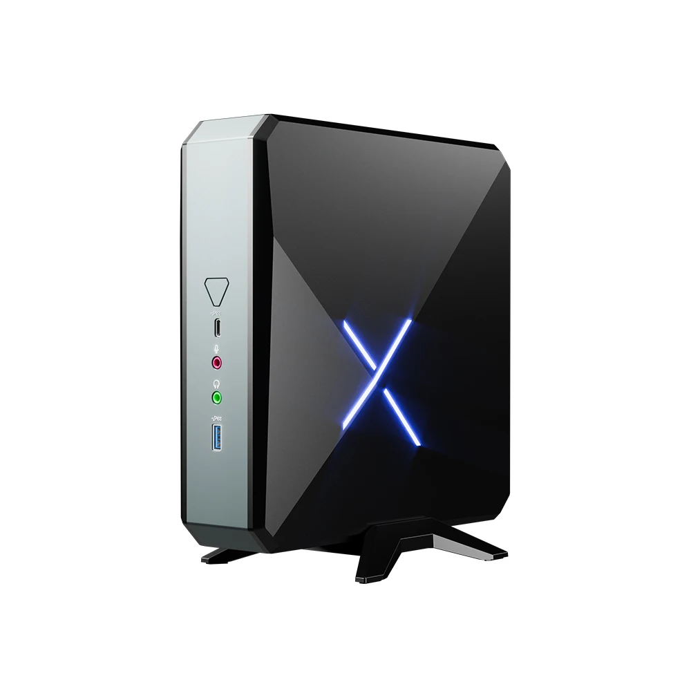 AMD Ryzen 9 Gaming Mini PC with 5900HX, DDR4, M.2 NVMe, SATA, Radeon Graphics, Windows 11 - Micro Gamer Desktop Computer for 4K HD, DP, and WiFi 6. Description Image.This Product Can Be Found With The Tag Names Barebone Mini PC, Computer Office, Mini tree amd micro pc gaming computer