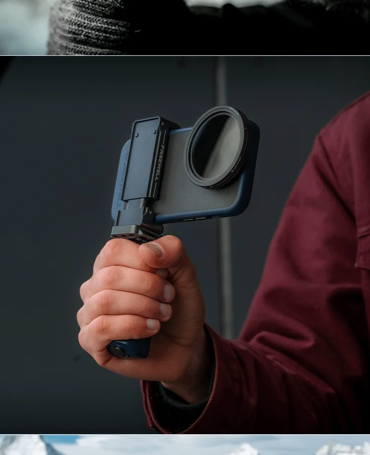Freewell Sherpa F-Mount Phone Case Compatible iPhone 14/15 Pro & Pro Max Support