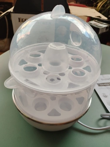 🔥First Order Discount🔥Double egg boiler photo review