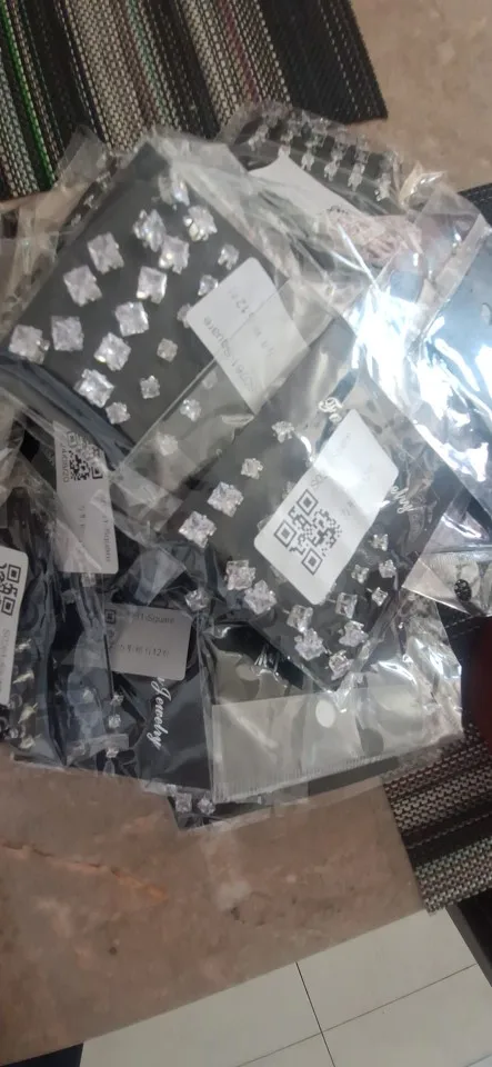 12-Pair White Shiny Earrings Set for Women and Men photo review