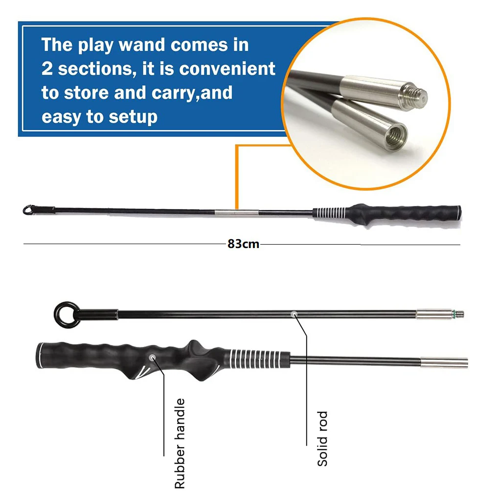 Interactive Dog Flirt Pole 3