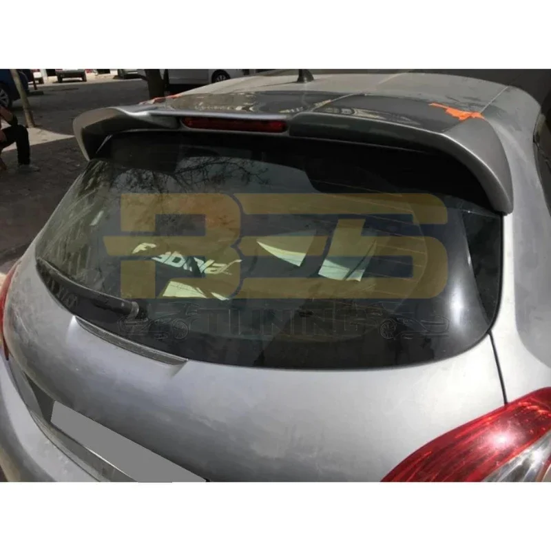 Spoiler Posteriore Per Peugeot 208 2012-2024 - Alettone Tetto Nero Lucido, Accessorio Auto - Foto 14