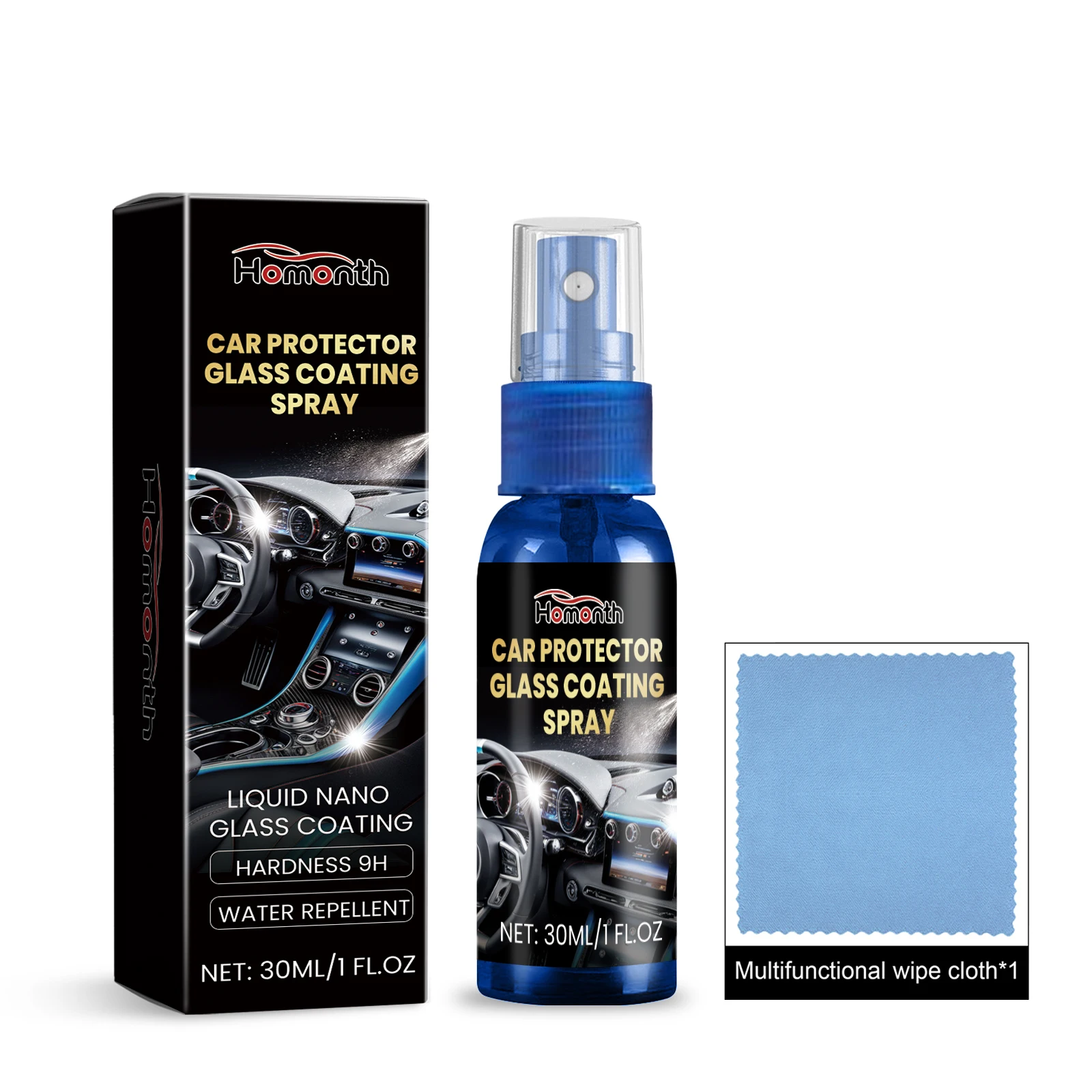 Fifuroe Automotive Interior Repair Fluid, Automotive Interior Multi-Functional Cleaning Instrument Table Decontamination Renovat 4
