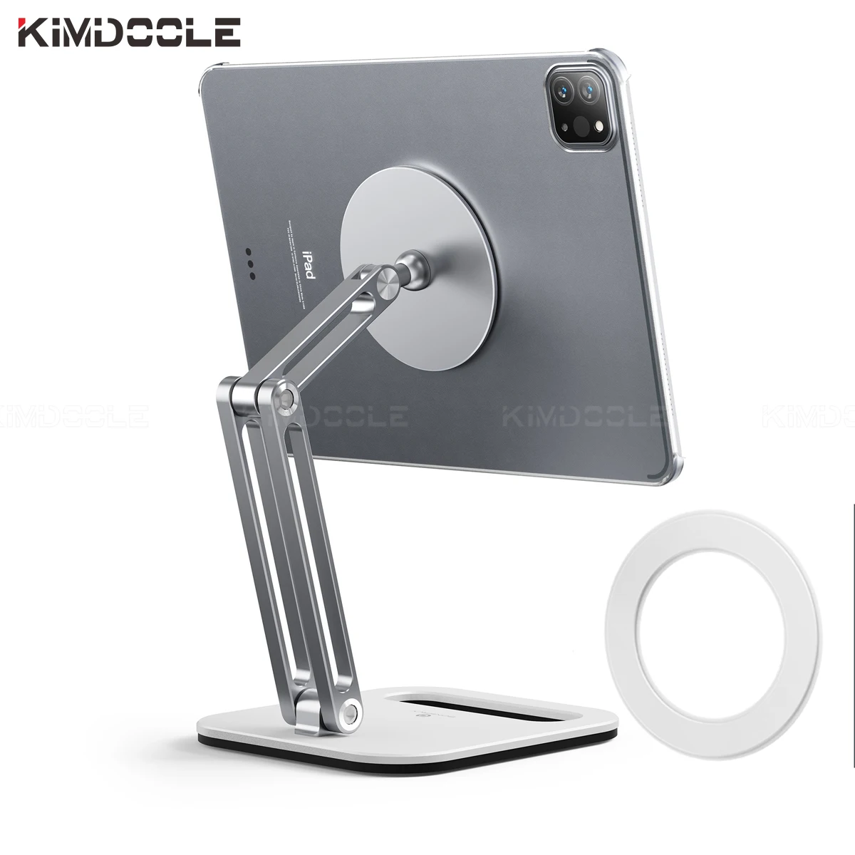 Kimdoole Magnetic Sticker for Tablet Stand Holder Metal Magnetic Tablet Holder for Table Desk Stand Suporte for Ipad Pro Xiaomi