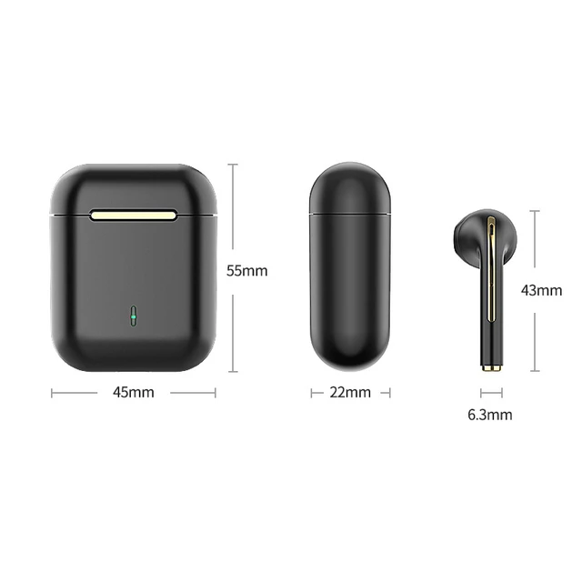 Xiaomi J18 Headset Wireless Earphones Bluetooth 5.0 True Stereo Sport Game  Tws Earbuds In Ear With Mic Touch Operate Android Ios - Earphones &  Headphones - AliExpress