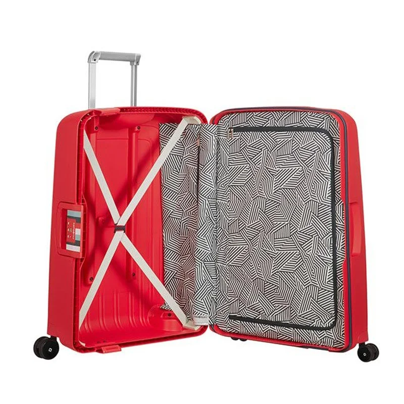 Maleta Viaje Grande Samsonite S'Cure Spinner 75CM Crimson Red