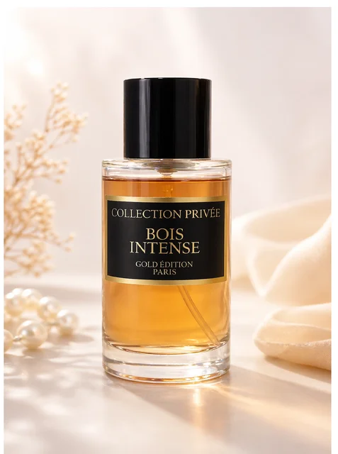 Parfum Bois Intense 1/2/3/4Pcs, Collection Privée Gold Édition, 50ML, Eau de parfum unisex, Frabriqué en France 1