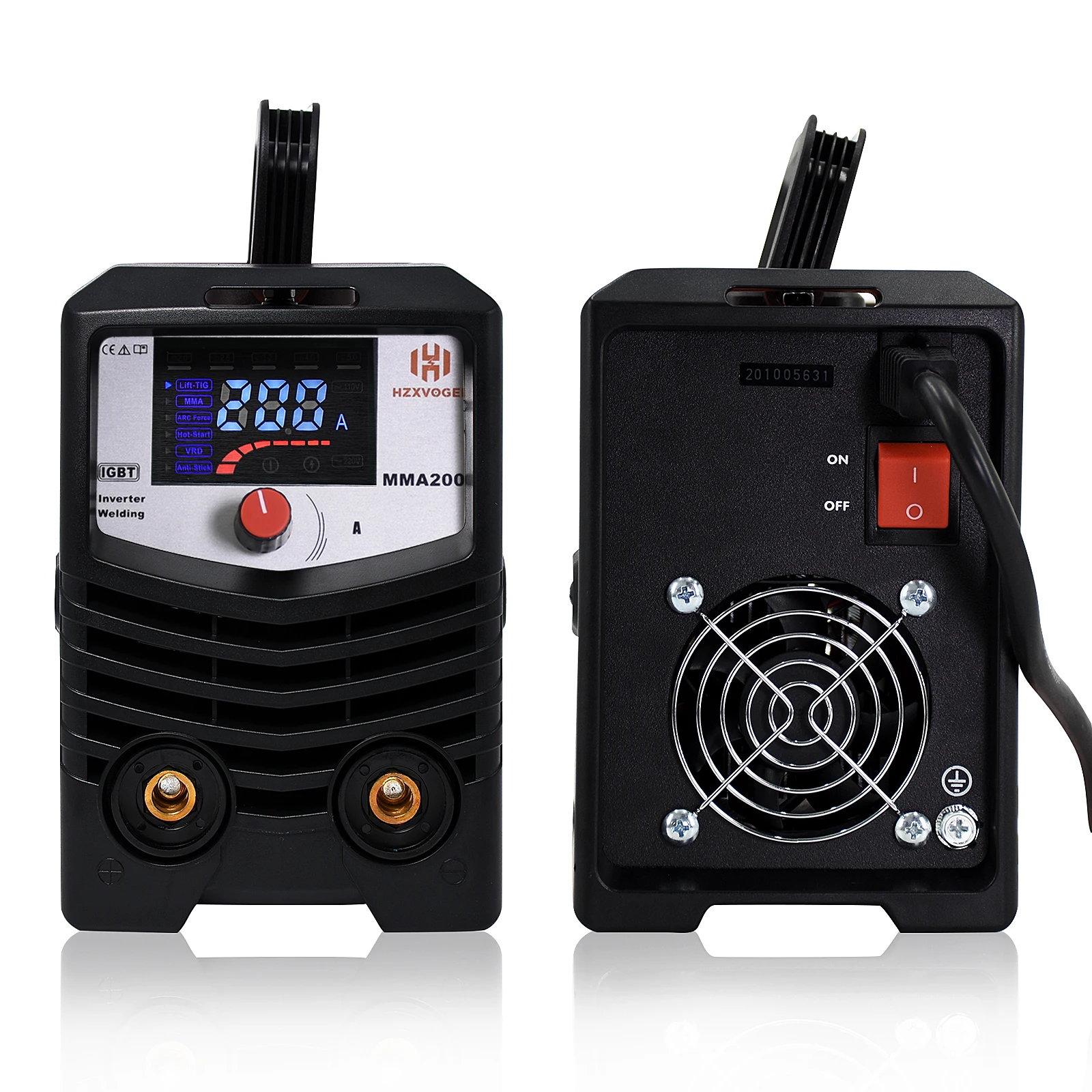 Equipo Soldador ligero y eficiente, 220V, Digital IGBT ARC MMA Lift Tig para principiantes