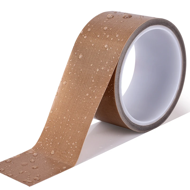 Calor Resistente Ptfe Fita de Vidro Revestido Tecido Fita 300 Graus Isolamento de Alta Temperatura Flame Retardant Tapes 0.13 mm 0.18 mm