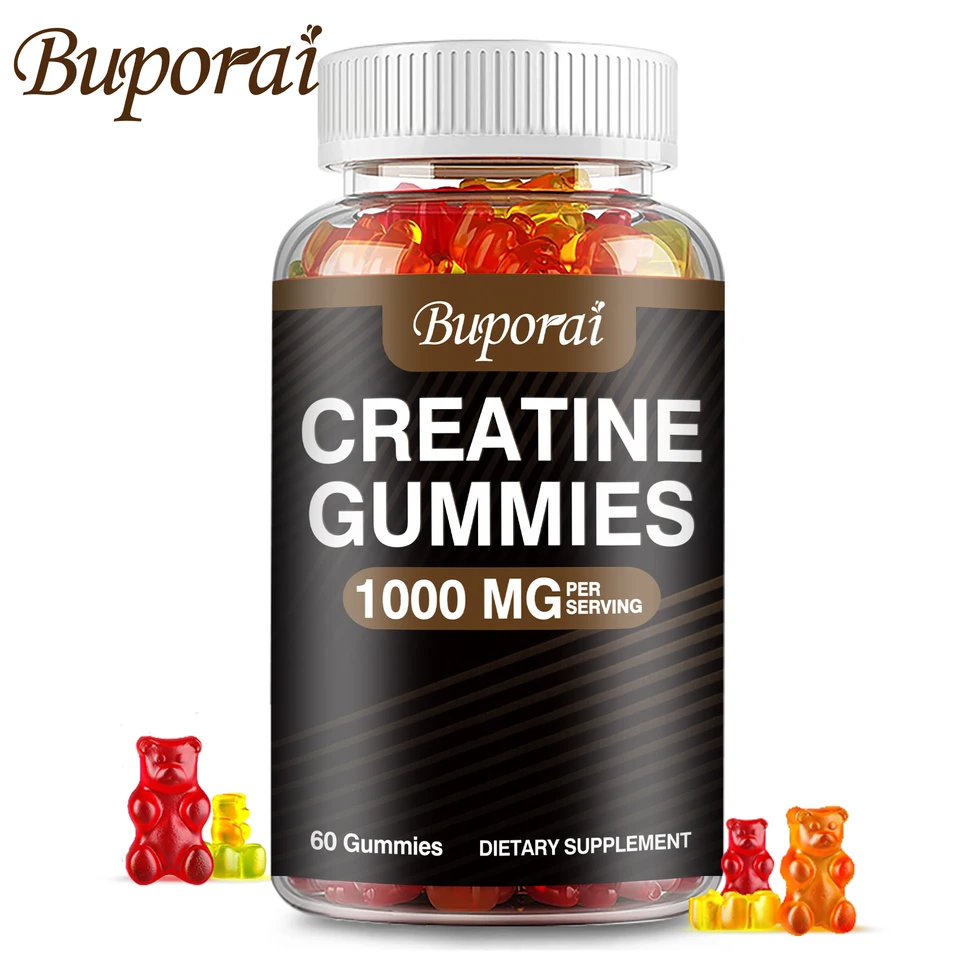Creatine Monohydrate Gummies for Energy and Muscle Growth