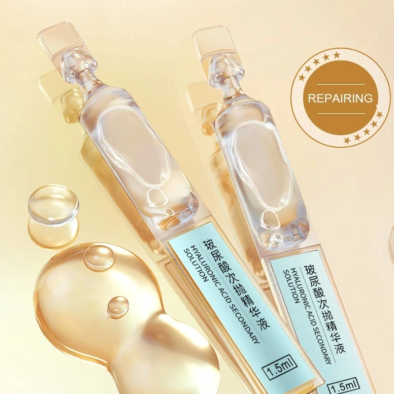 30pcs Hyaluronic Acid Face Serum Solution Nourish Repair Fine Lines Facial Hydration Anti-wrinkles Aging Face Care Essence Set 4