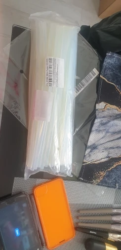 5-100pcs Transparent Hot Melt Glue Stick 7mm / 11mm Strong Visco Home DIY Tools for Electric Glue Gun Craft Album Repair photo review