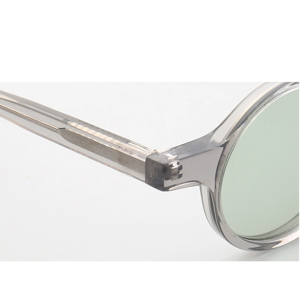 Gafas De Sol Polarizadas Redondas Unisex - Marco De Metal Circular - UV400 - Incluye 3 Pares De Lentes Intercambiables (Gris Dorado, Gris Negro, Marrón)