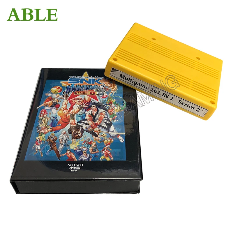 SNK Neo Geo MVS Multi Game 161 in 1 Cart MVS Cassette Arcade Jamma