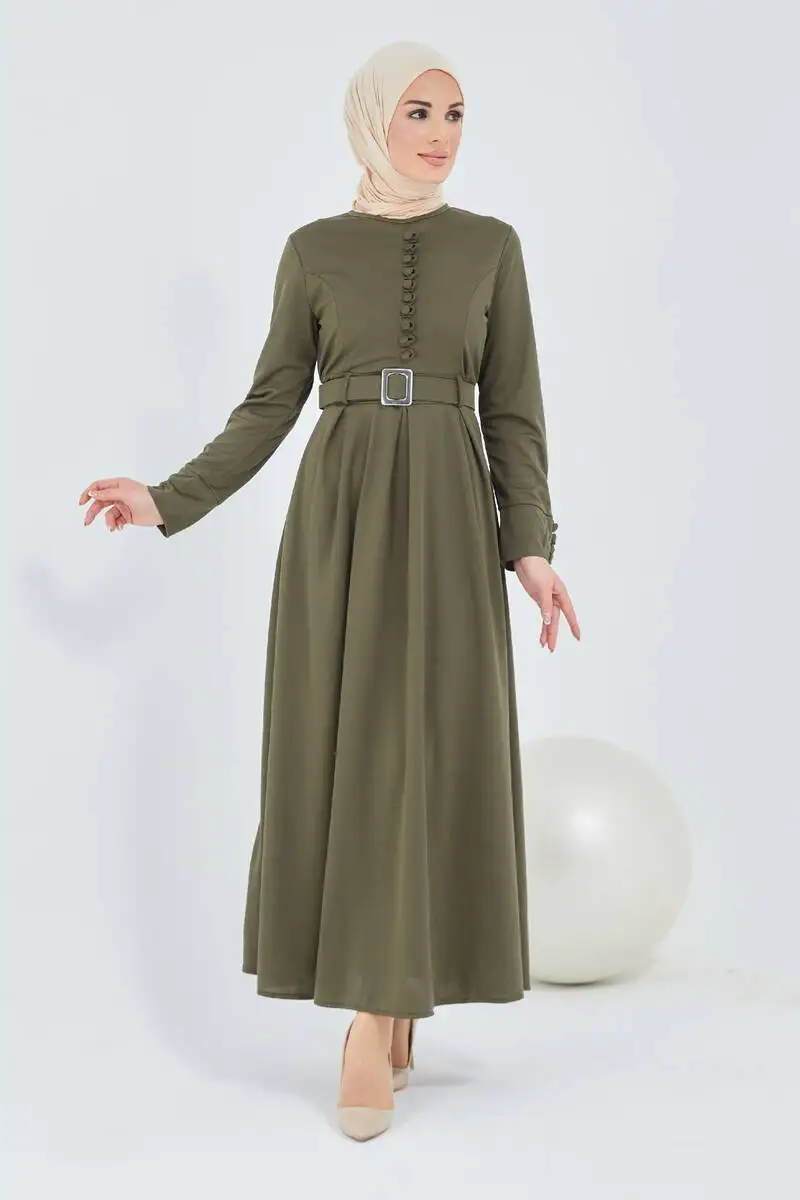 Brown islamic dress istanbulstyles