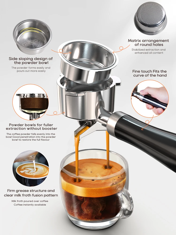 20Bar Semi Automatic Espresso Coffee Machine