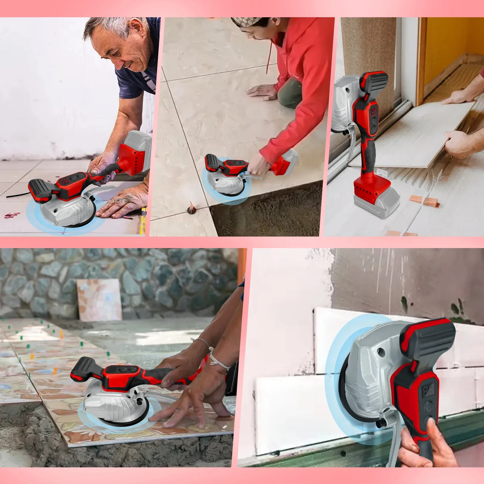 Machine de nivellement des vibrations des carreaux Benin
