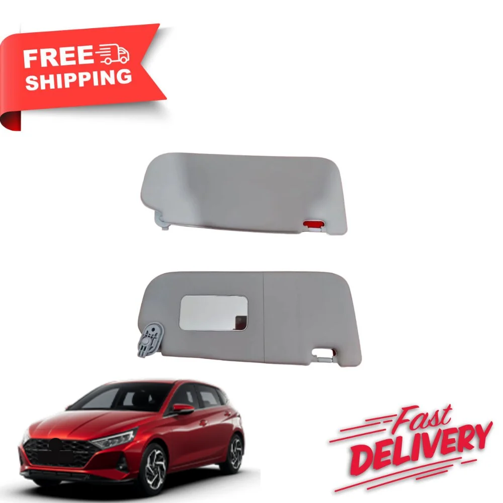 For Hyundai i20 Interior Sun Visor 2008 2018 Left Right 2 PCs Suit
