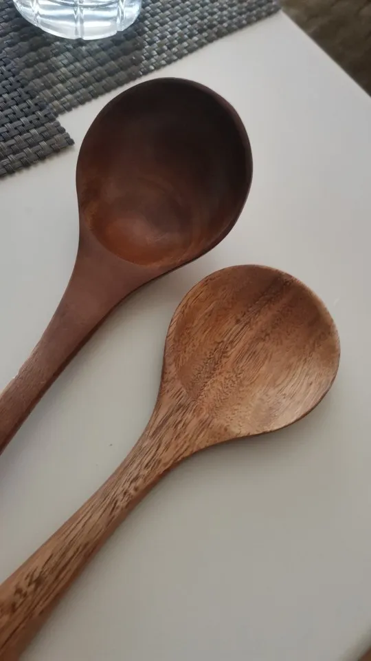 7-Pcs Teak Wood Utensil Set photo review