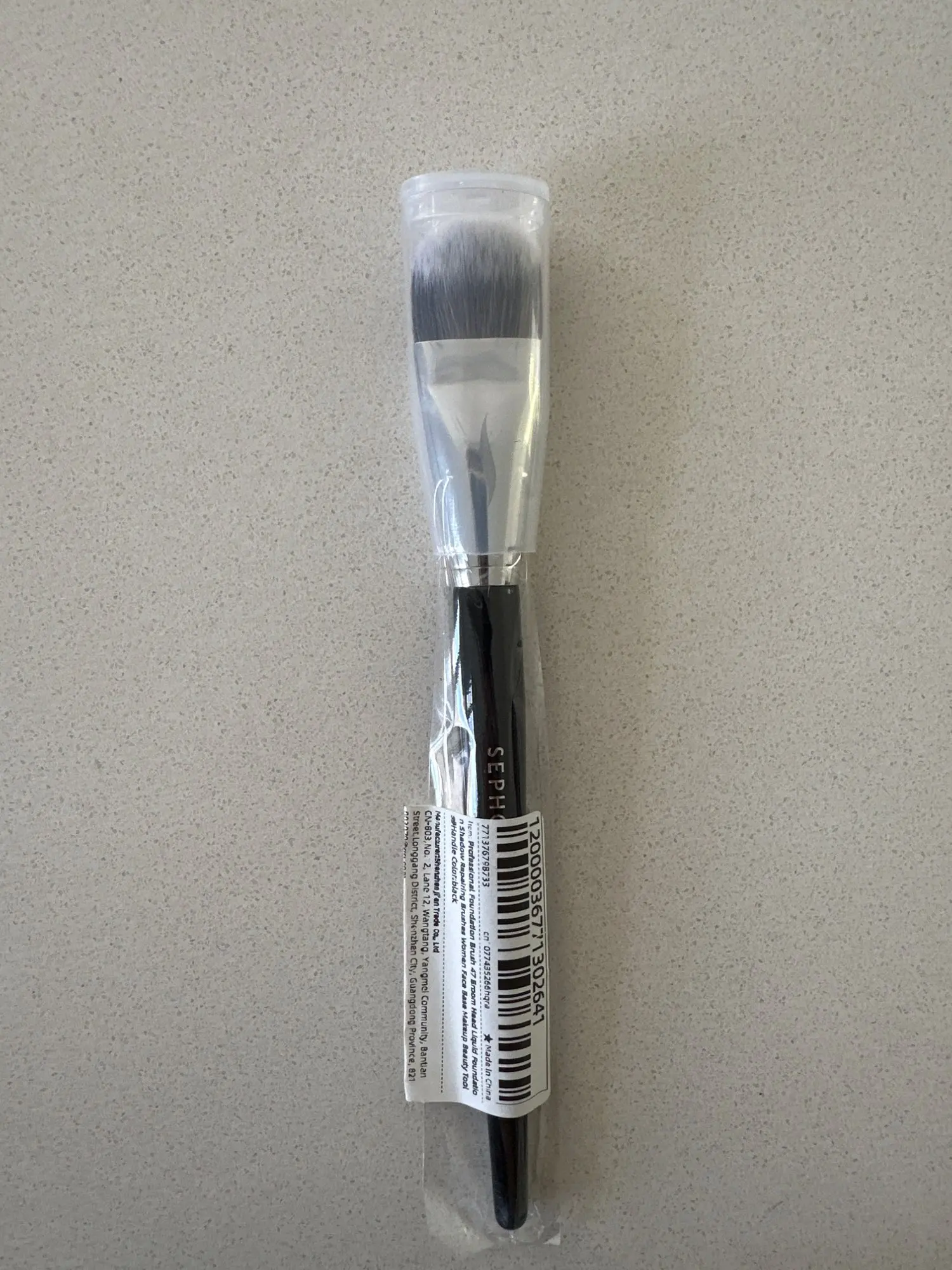 Professional Foundation Brush 47 Broom Head Liquid Foundation Shadow Repairing Brushes photo review