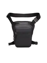 Versatile Crossbody & Motorcycle Leg Bag - Multi - Functional Travel and Storage Solution (Black)