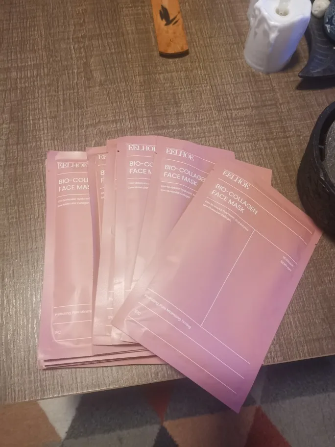 Bio Collagen Face Mask - Deep Hydration, Pore Shrink & Brightening Power!