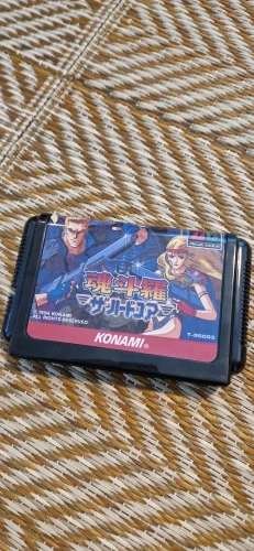 for Contra Hard Corps Japan cover 16bit MD game card with manual retail box (1 set) for Sega Genesis Megadrive consoles photo review