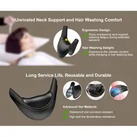 Oreiller repose-cou pour évier de lavage, coussin de tête pour cheveux, professionnel, confortable, coussin de Support pour bassin de beauté pour Salon de coiffure 3