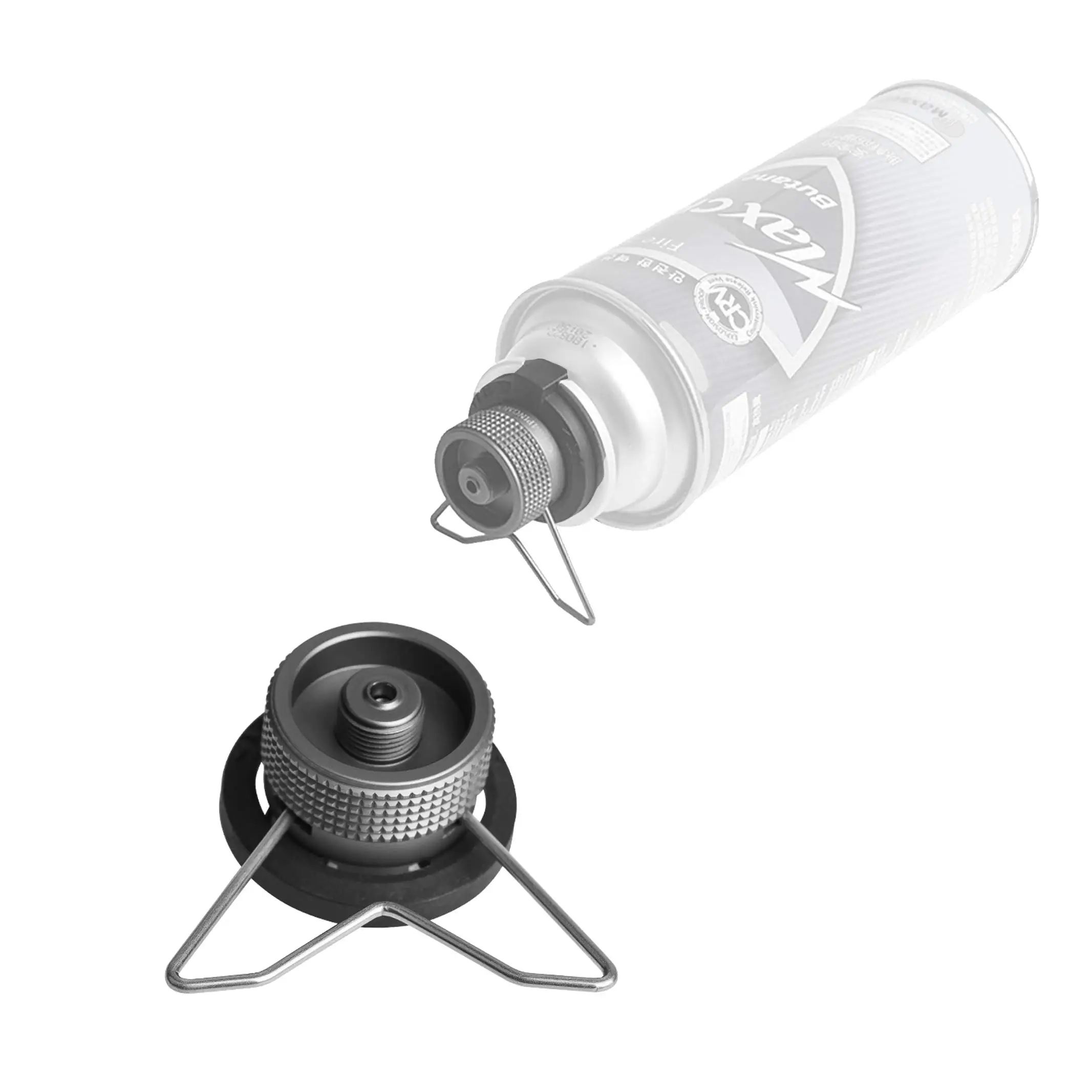 Pandatour Outdoor-Kartuschenkocher-Zubehör: Wartungs- und Umrüstungs-Set für Split-Gaskocher mit Verbindungsschlauch und Flachgasflaschen-Ventilschalter – Detail 20