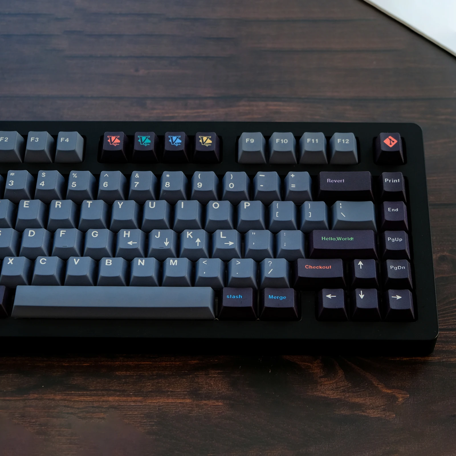 Keycaps Personalizados para Teclado Mecânico Gmk Oblivion Keycaps Perfil Cereja Pbt Dye-sub 129 Chaves - Imagem 4