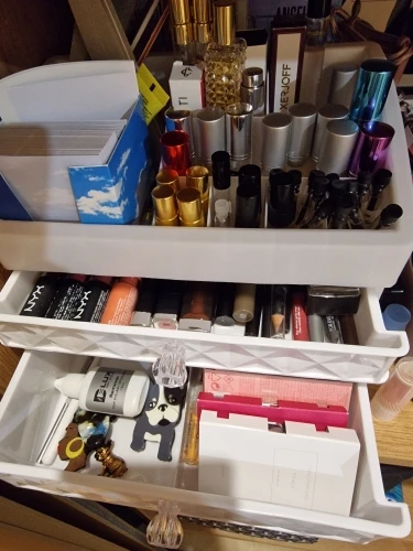Makeup Organizer Plastic Storage Makeup photo review