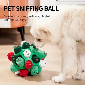 2pcs Dog Puzzle Toys Snuffle Ball Encourages Foraging Skills Training Cloth Strip with Hidden Food Interactive Dog ball Toys 3