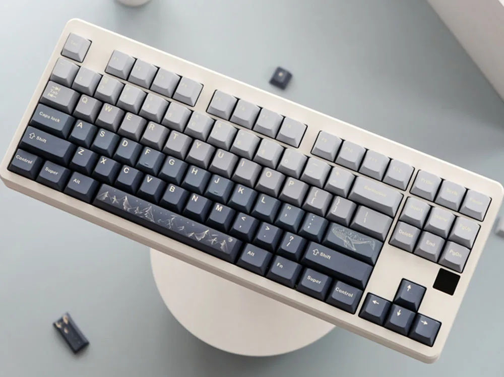 gmk montanhas chaves keycaps cereja pbt perfil personalizado gmk teclas de teclado mecânico