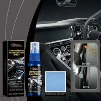Fifuroe Automotive Interior Repair Fluid, Automotive Interior Multi-Functional Cleaning Instrument Table Decontamination Renovat 2