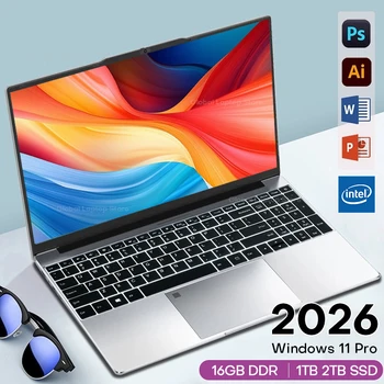 2026 Xiaman 15.6" Laptop Intel Core i9 10980HK Gamer Computer 16GB RAM 1TB SSD M.2 Windows 11 Backlit Keyboard 4K HD Notebook PC 1