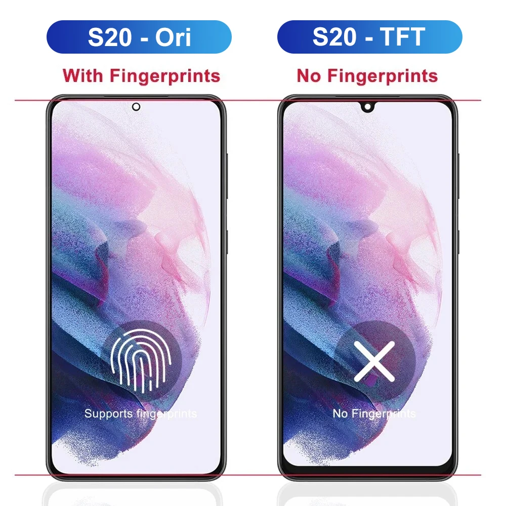 Tft LCD ÷  ġ ũ, ü ȭ, Ｚ   S20 G980 G980F G980F/DS,   