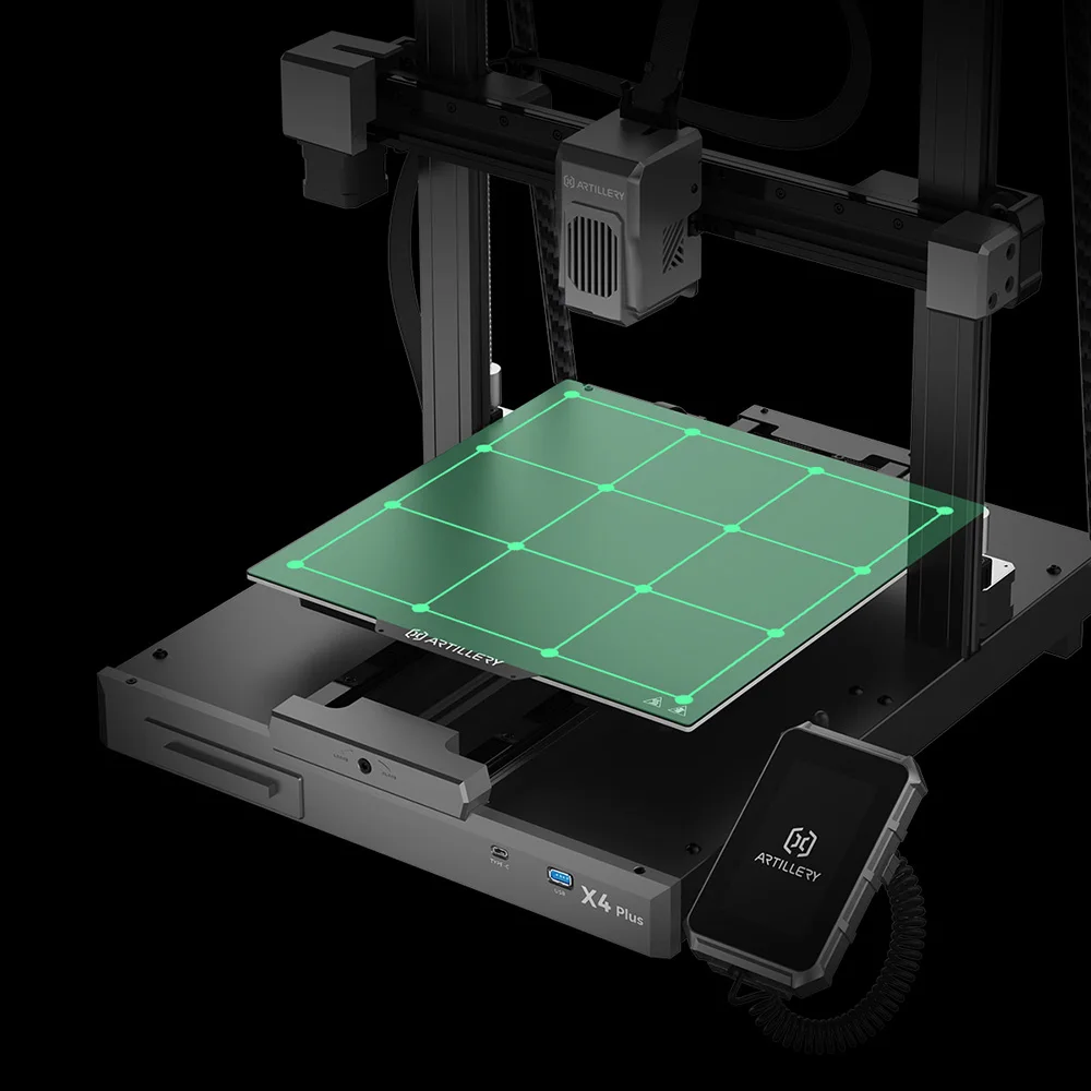 Yazıcı tarafından üretilen 3D baskı nesnelerinin sergisi
