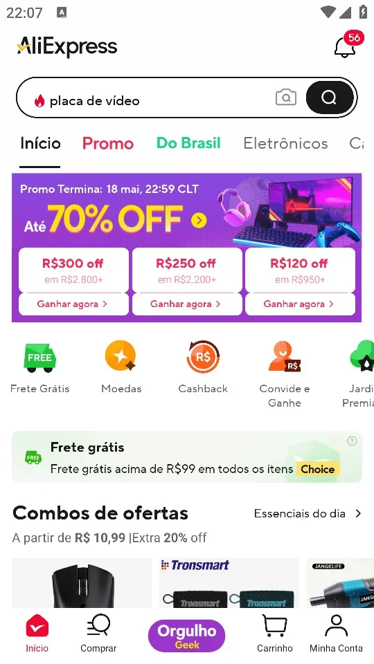 Ventilador de Teto LED Fan Light com Controle Remoto – Iluminação e Conforto photo review