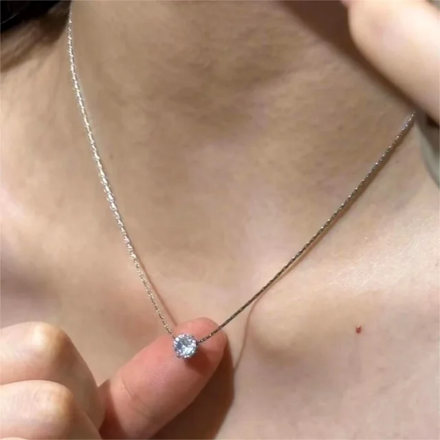 Gold Plated Stainless Steel Dainty Minimalist Necklace 2