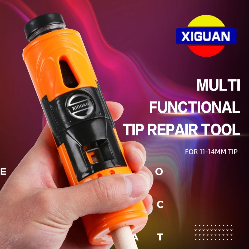 Xiguan billiard pool cue tip tool multi functional tip repair tool