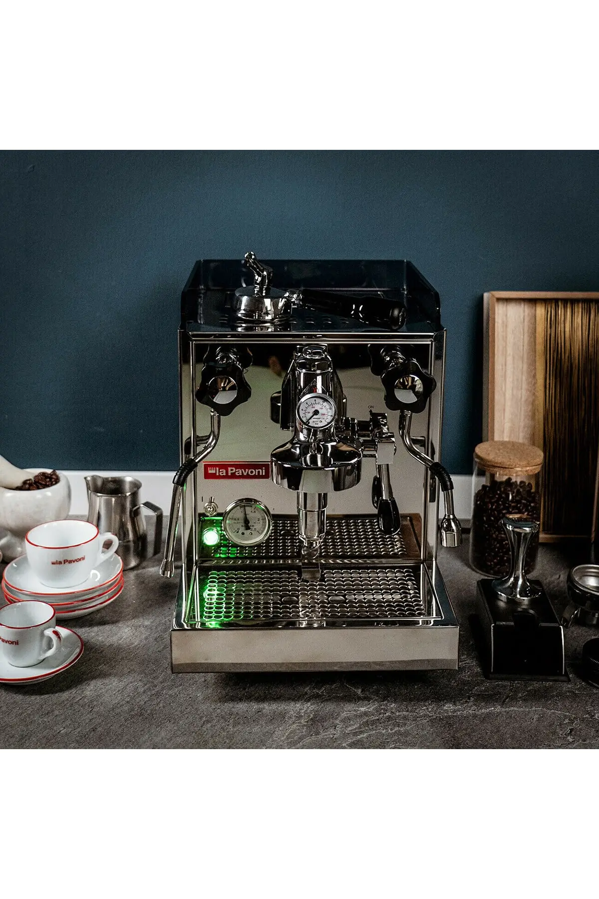 Фото Smeg -  Полупрофессиональная кофеварка La Pavoni Cellini Classic №4